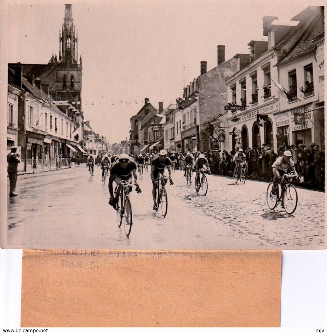 TOUR DE FRANCE Départ  1ère étape PARIS-CAEN 1938 - Radsport