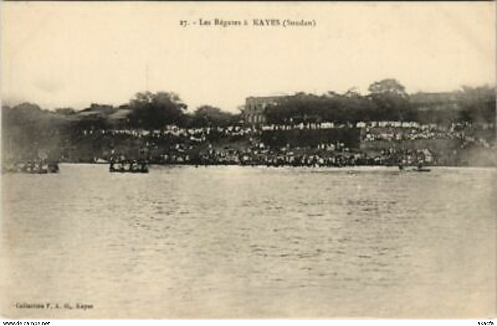 PC KAYES LES REGATTES SOUDAN (A23076) - Sudan