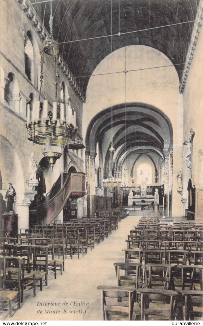 78 - MAULE - Intérieur De L' Eglise - Maule