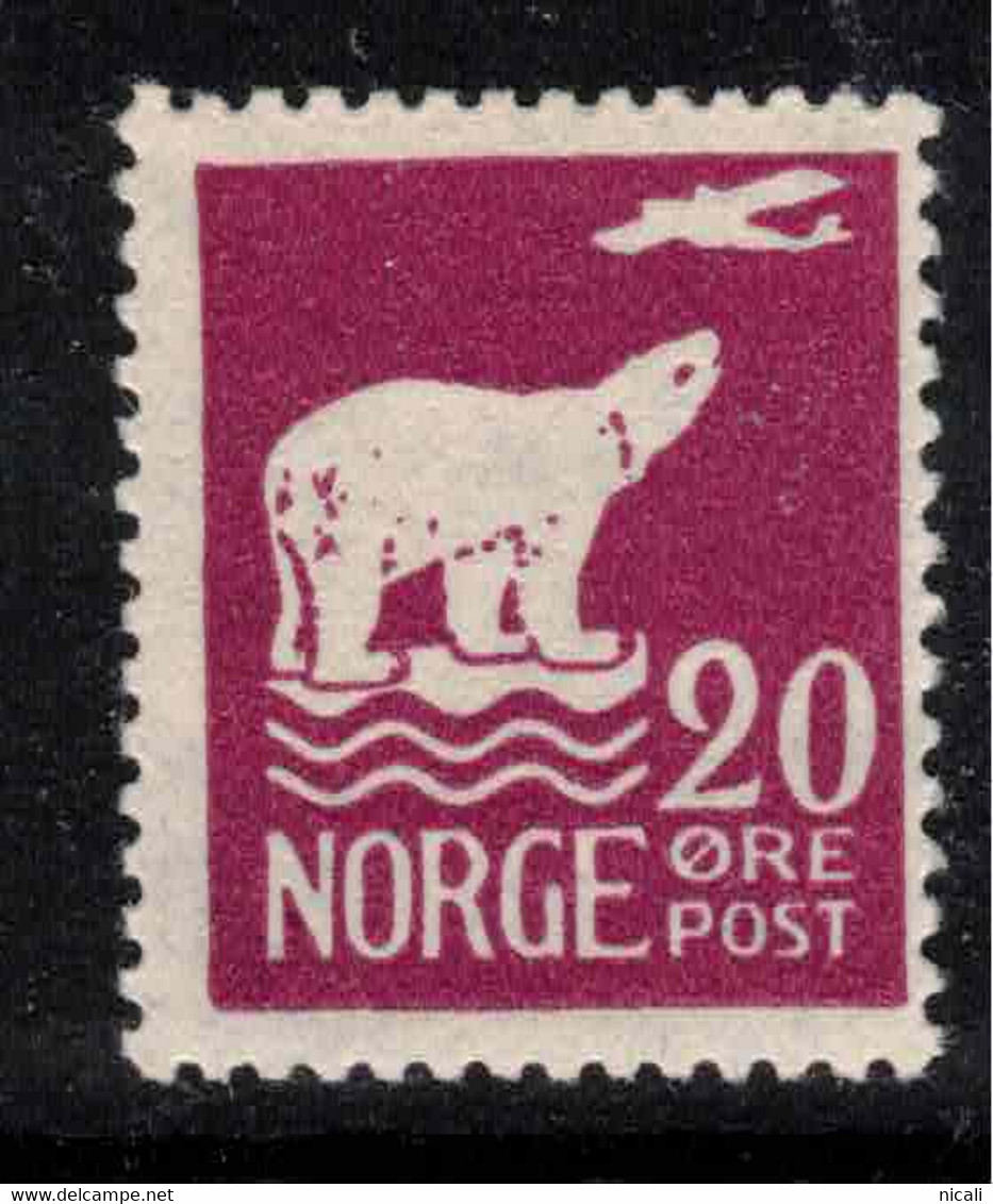 NORWAY 1925 20 Ore Air Amundsen's Polar Flight SG 172 HM #AHV7 - Neufs