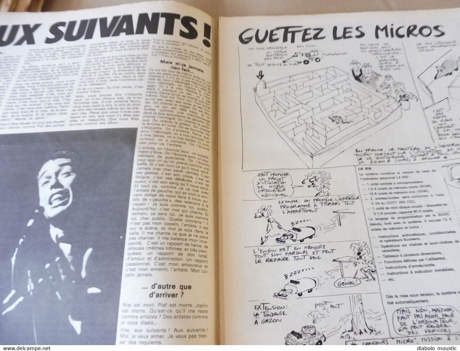 1978 CHARLIE HEBDO  : Une santé de rideau de fer; Le billet d'une emmerdeuse; Coupables mais...; Etc