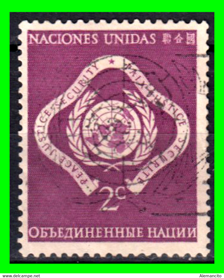 ESTADOS UNIDOS  AMERICA DEL NORTE ( UNITED NATIONS - NACIONES UNIDAS ) SELLOS AÑO 1951 SERIE GENERAL - Autres & Non Classés