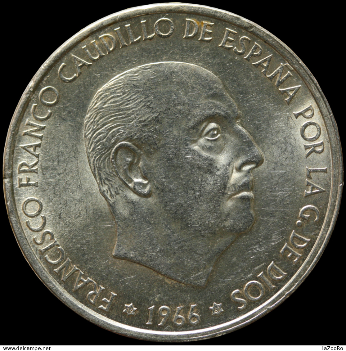 LaZooRo: Spain 100 Pesetas 1967 UNC - Silver - 100 Pesetas