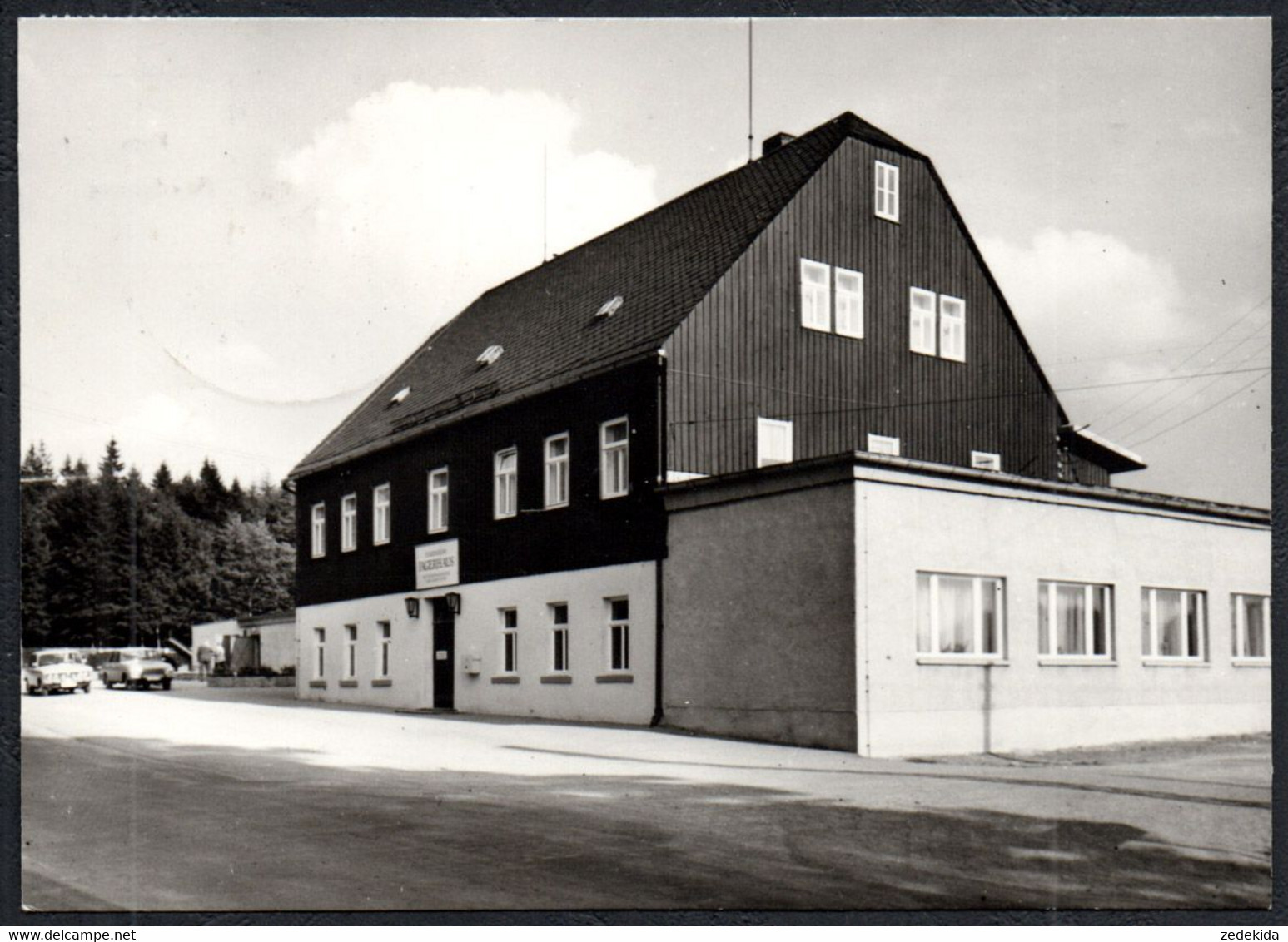 F8671 - Schwarzenberg Jägerhaus Ferienheim VEB Margarinewerk Karl Marx Stadt - Verlag Weigel - Schwarzenberg (Erzgeb.)