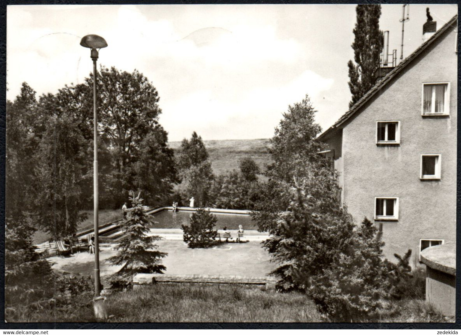 F8672 - Thierbach Zinnberg - Schulungsheim Handwerkskammer Karl Marx Stadt - Köhler & Büßer - Penig