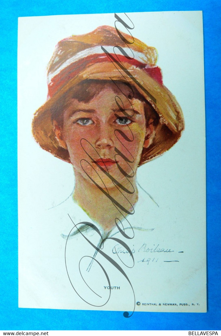 Youth .Artist Philip Boileau  N°209,edit.Reinthal & Newman N.Y. /1911 Illustrateur 1911 - Boileau, Philip