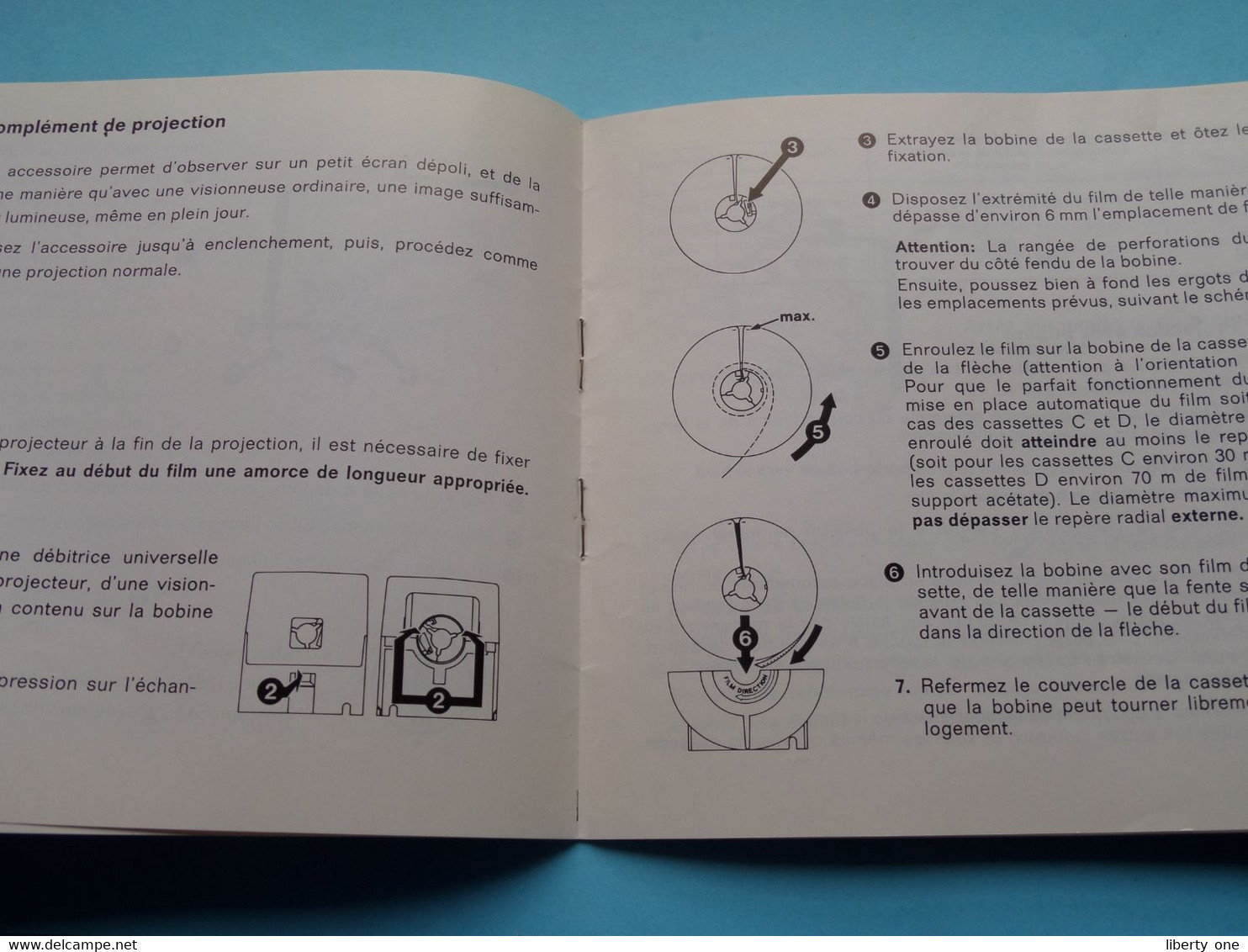 EUMIG Mark 510 D ( Manuel Français ) >>> ( Zie / Voir Scans Svp ) 12 Pages ! - Filmprojectoren