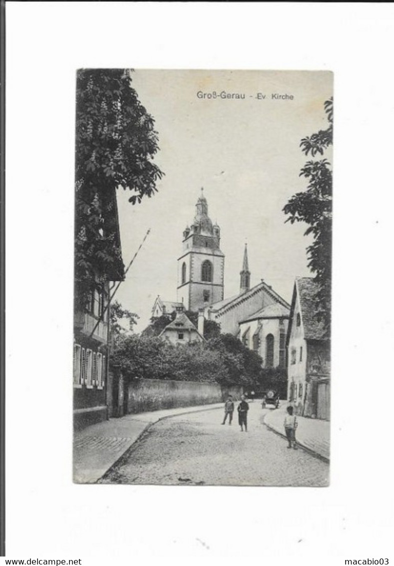 Allemagne - Hesse - Gross-Gerau  :  Grob-Gerau  Ev. Kirche    Réf 9176 - Gross-Gerau