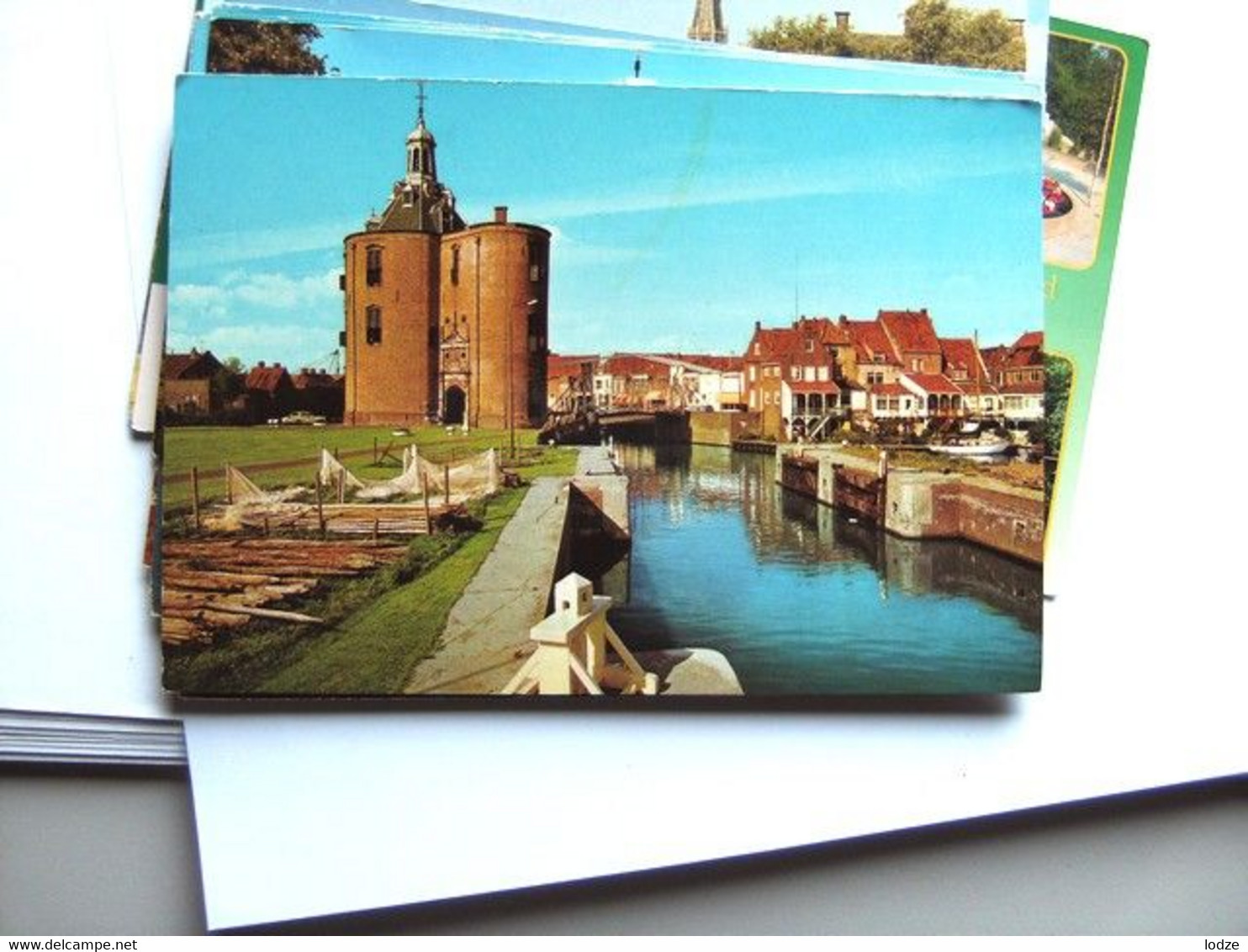 Nederland Holland Pays Bas Enkhuizen Met Drommedaris, Keukentjes En Sluis - Enkhuizen