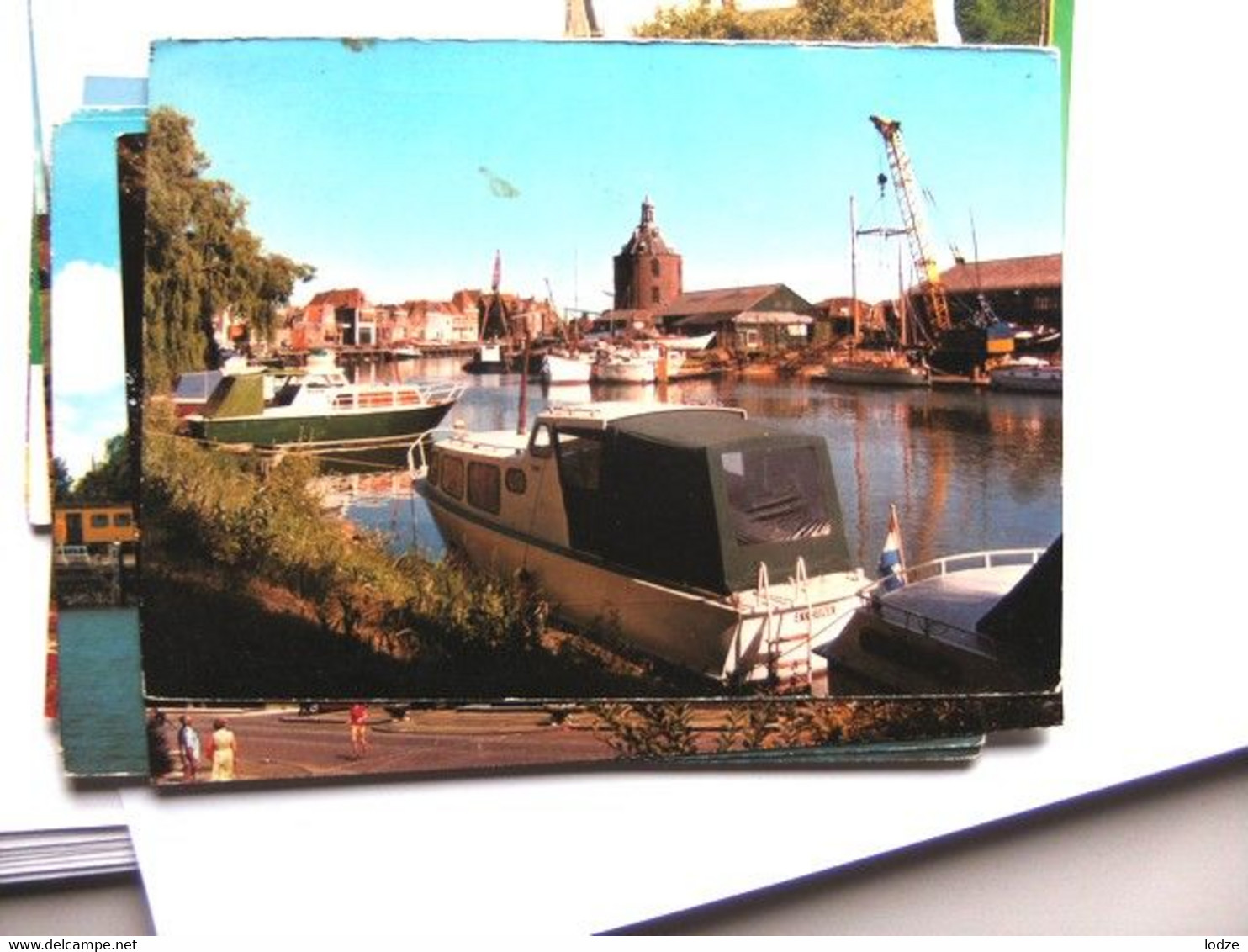 Nederland Holland Pays Bas Enkhuizen Panorama Met Plezierbootjes - Enkhuizen