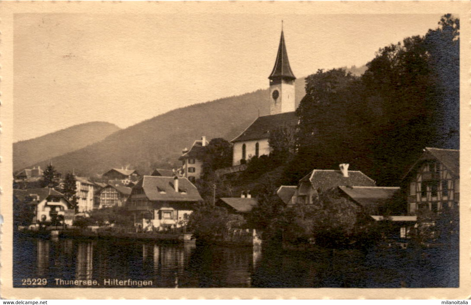 Thunersee - Hilterfingen (25229) * 11. 6. 1919 - Hilterfingen