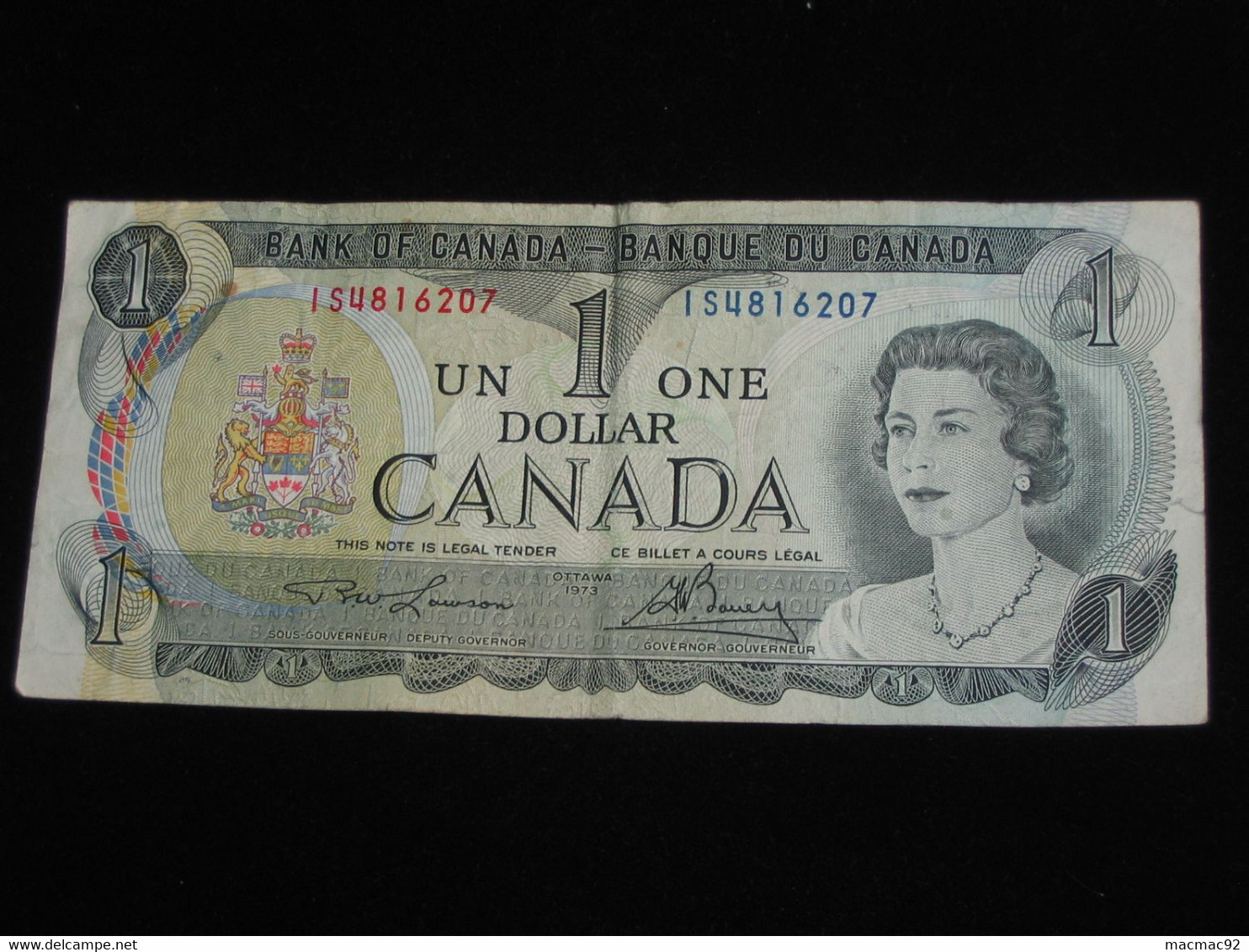 CANADA - 1 One Dollar 1973 - Bank Of Canada  **** EN ACHAT IMMEDIAT **** - Kanada