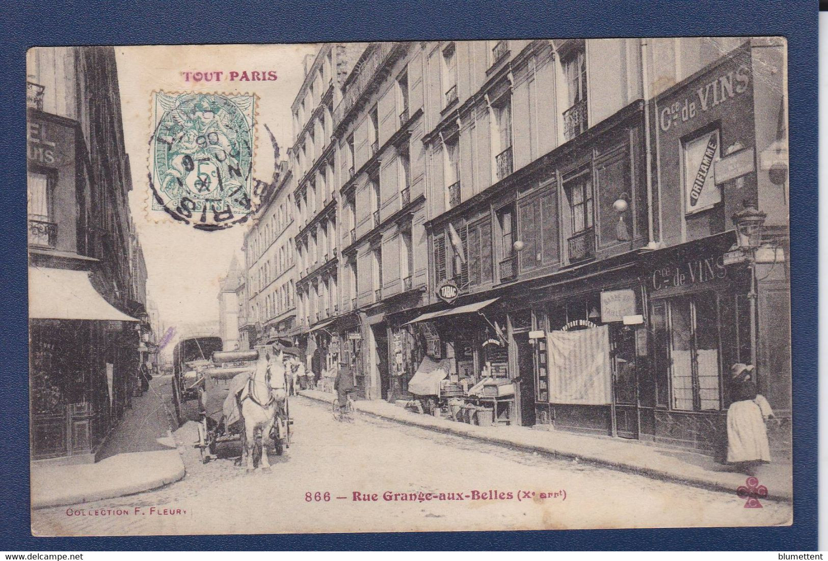 CPA [75] Paris > Série Tout Paris N° 866 Circulé - Sets And Collections