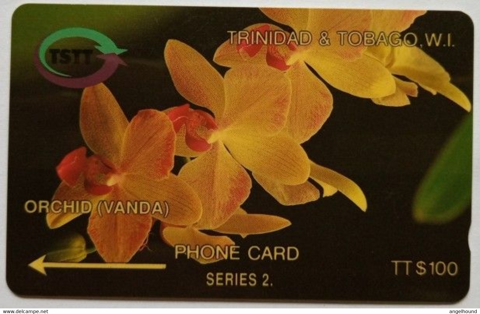 Trinidad And Tobago 14CTTD TT$100 " Orchid Varida " - Trinité & Tobago