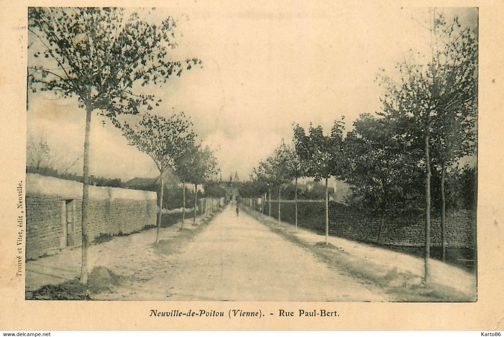 Neuville De Poitou * 1906 * Rue Paul Bert - Neuville En Poitou