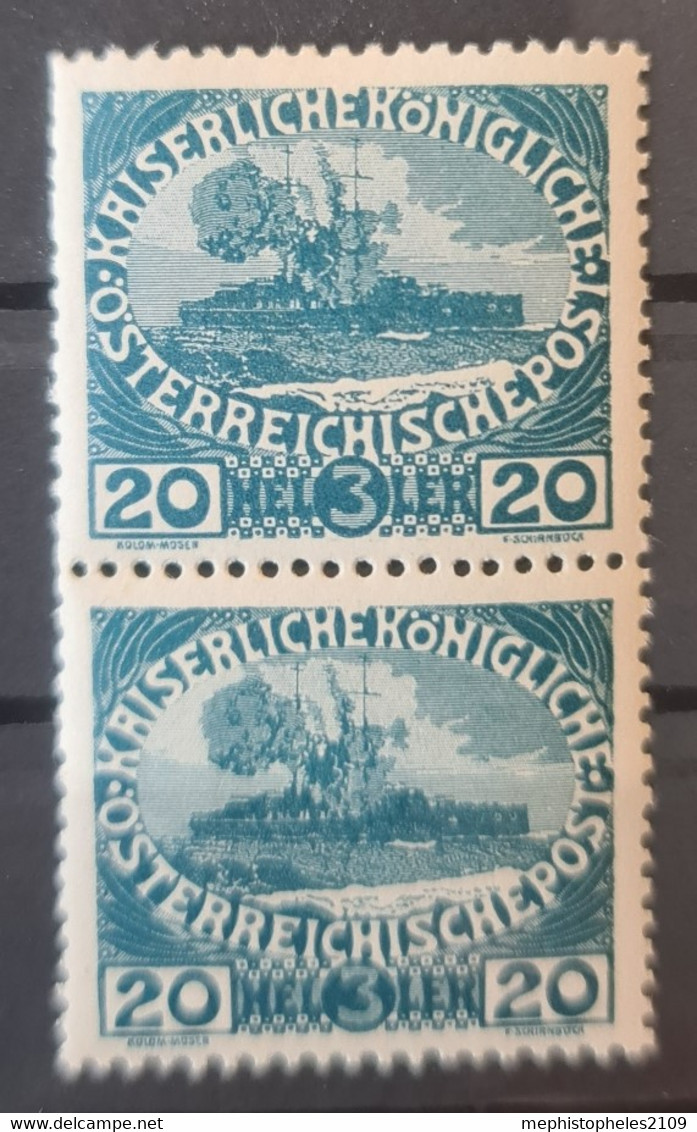 AUSTRIA 1915 - MNH - ANK183 - Pair! - Neufs