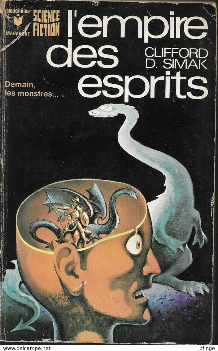 L'empire Des Esprits Par Clifford D. Simak- Bibliothèque Marabout / Science-fiction	N°430 - Presses Pocket