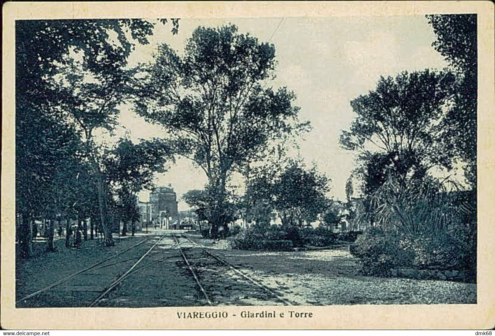 VIAREGGIO - GIARDINI E TORRE - FOTO MAGRINI - 1930s (11078) - Viareggio