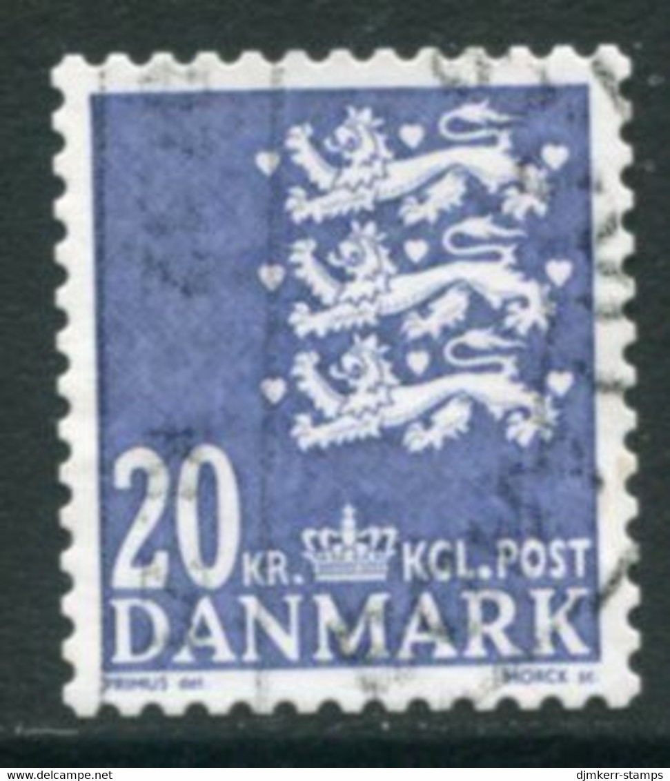 DENMARK 2010 Definitive: Arms 20 Kr. Used .  Michel  1582 - Gebruikt