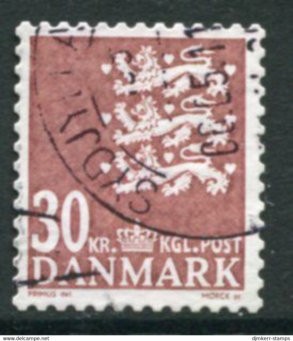 DENMARK 2010 Definitive: Arms 30 Kr. Used .  Michel  1567 - Usado