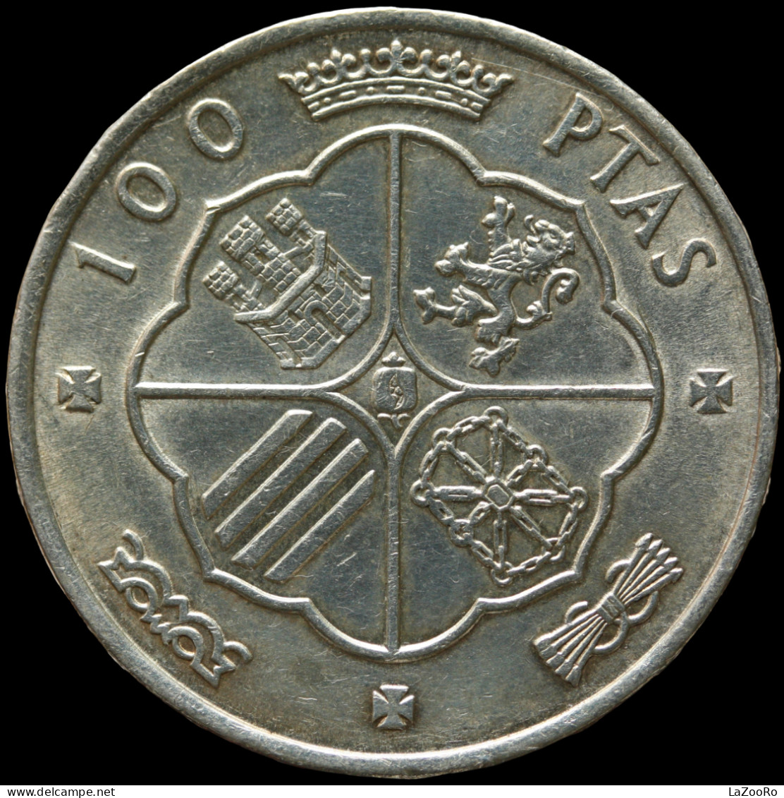 LaZooRo: Spain 100 Pesetas 1968 XF/UNC - Silver - 100 Pesetas