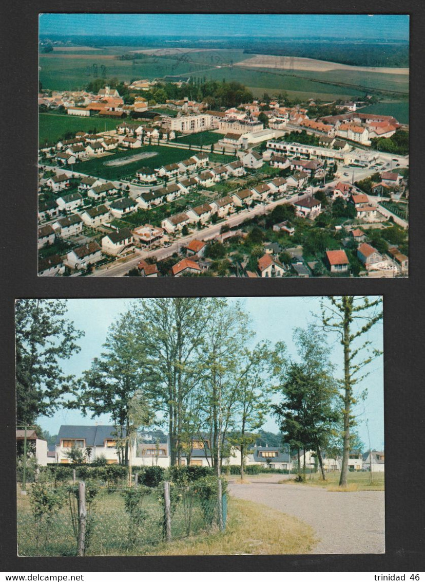 ROISSY EN BRIE 77 ( LOT DE 2 CARTES ) - Roissy En Brie