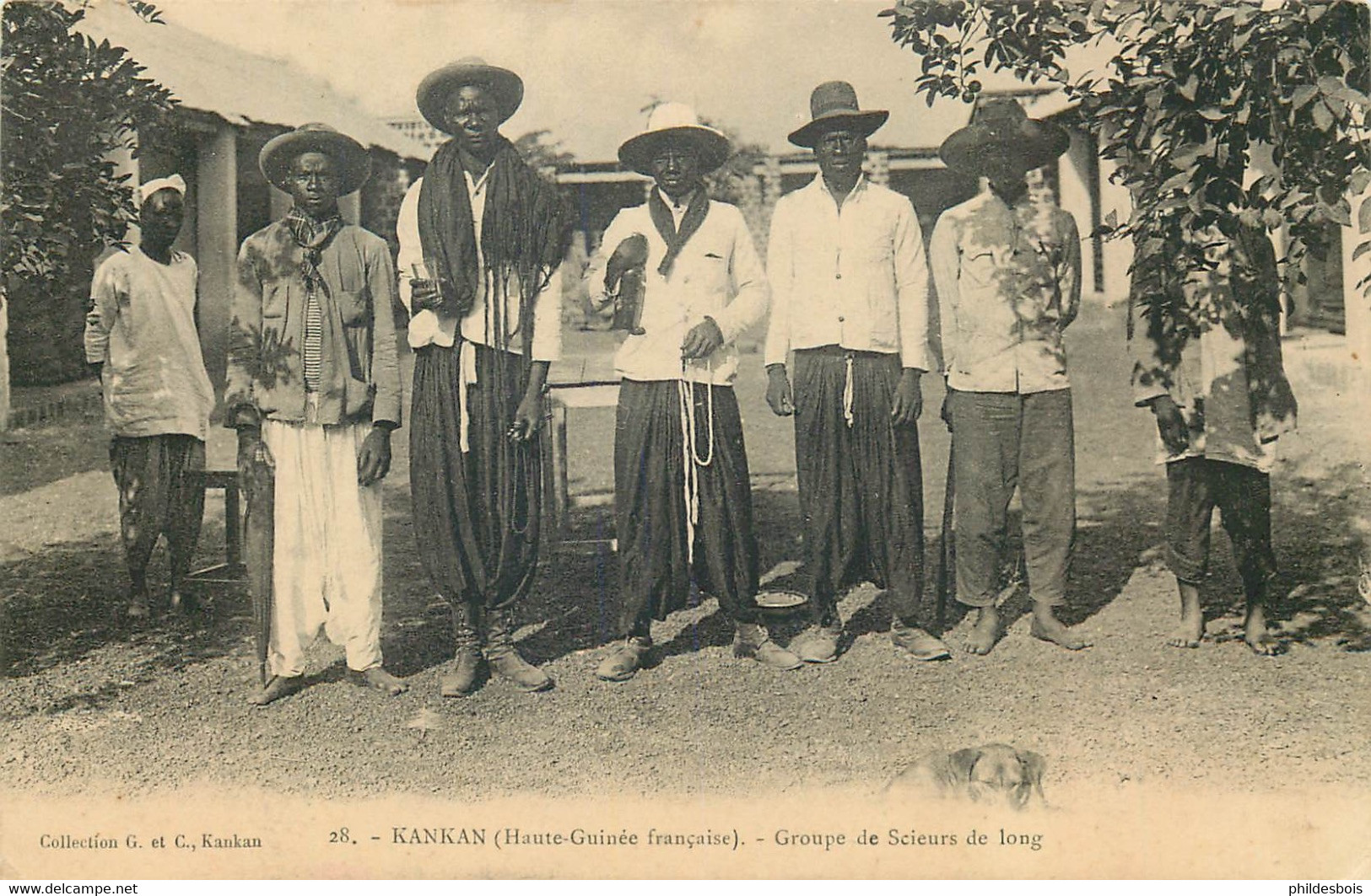 GUINEE KANKAN  Groupe De Scieurs De Long - Guinea Francese