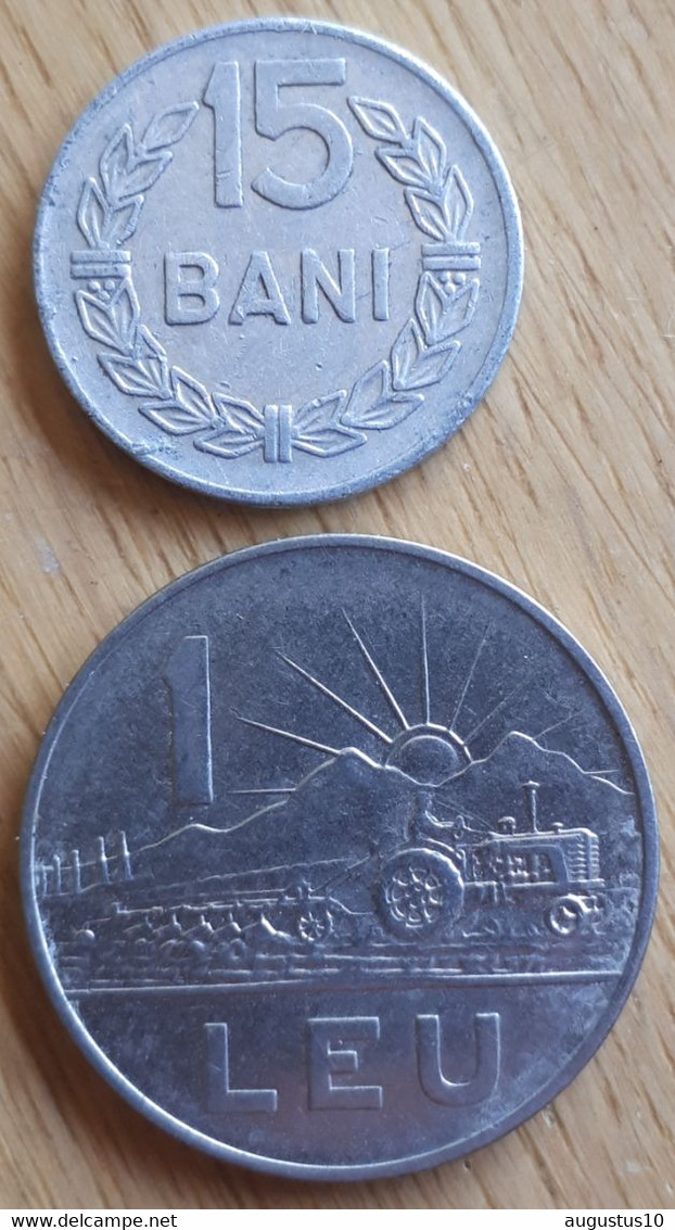 1966 Romania 15 Bani 