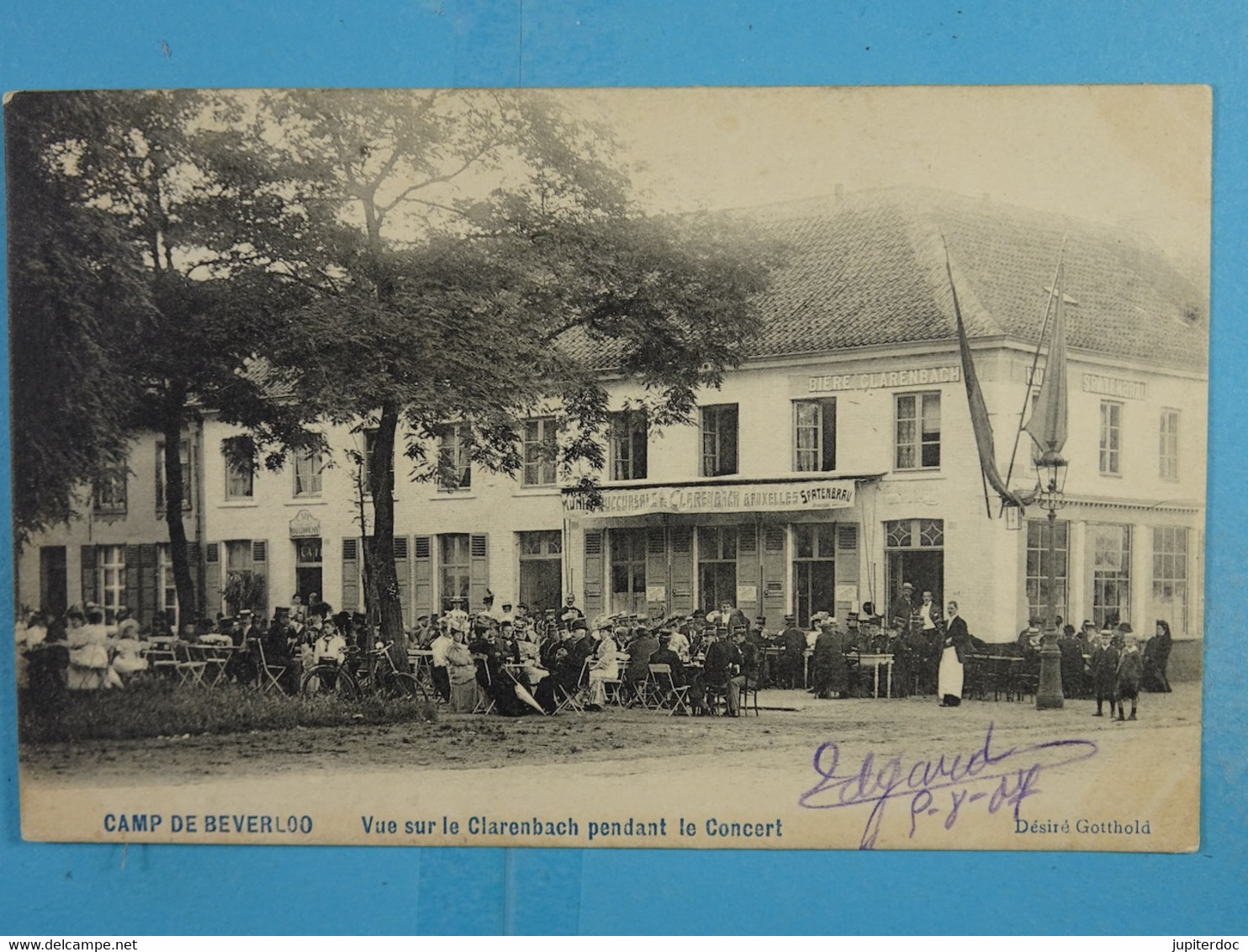 Camp De Beverloo Vue Sur Le Clarenbach Pendant Le Concert - Leopoldsburg (Camp De Beverloo)