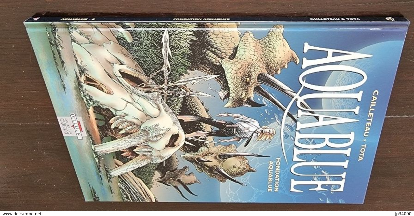 AQUABLUE - Tome 8: Fondation Aquablue - Edition Originale 2000 éditions Delcourt - Aquablue