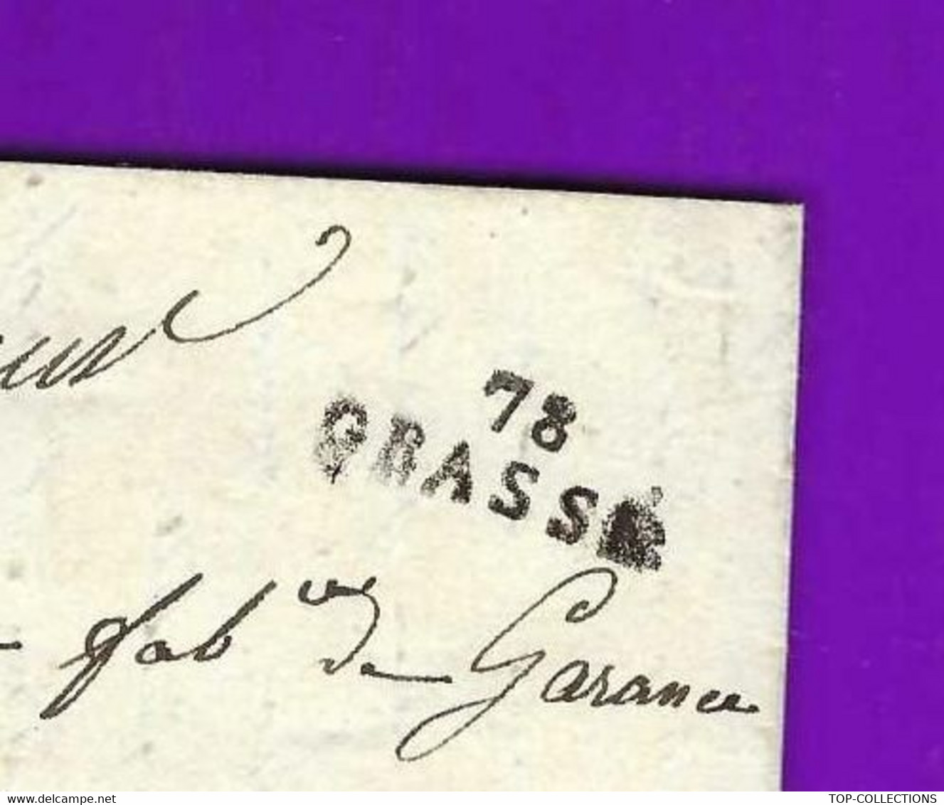 1828 TEINTURE De Grasse  Magalon ACHAT DE BARIL DE GARANCE Chez Amic Fabricant à Avignon V.Historique - 1800 – 1899