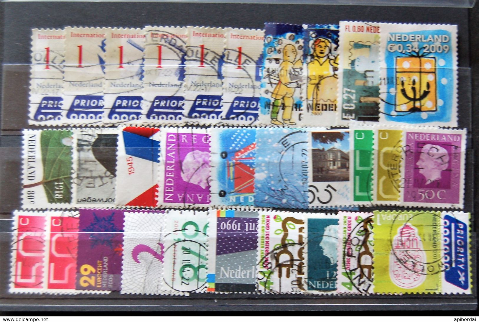 Nederland Pays Bas - Small Batch Of 30 Stamps Used XXVIII - Collections