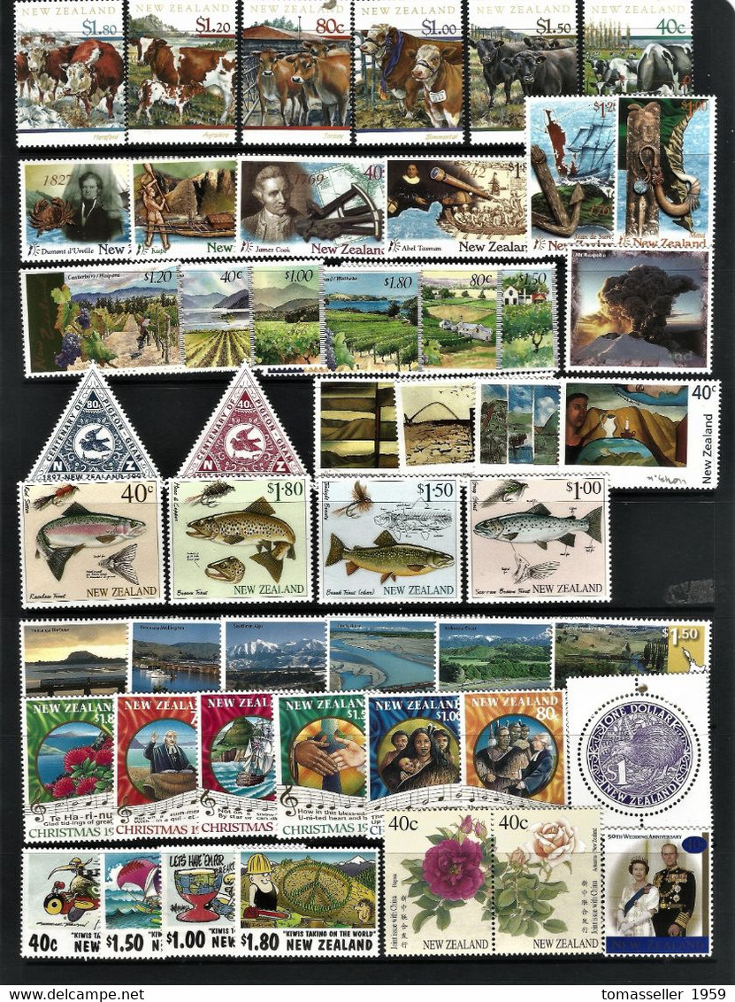 New  Zealand-1997 Year Set. 16 Issues.MNH - Années Complètes