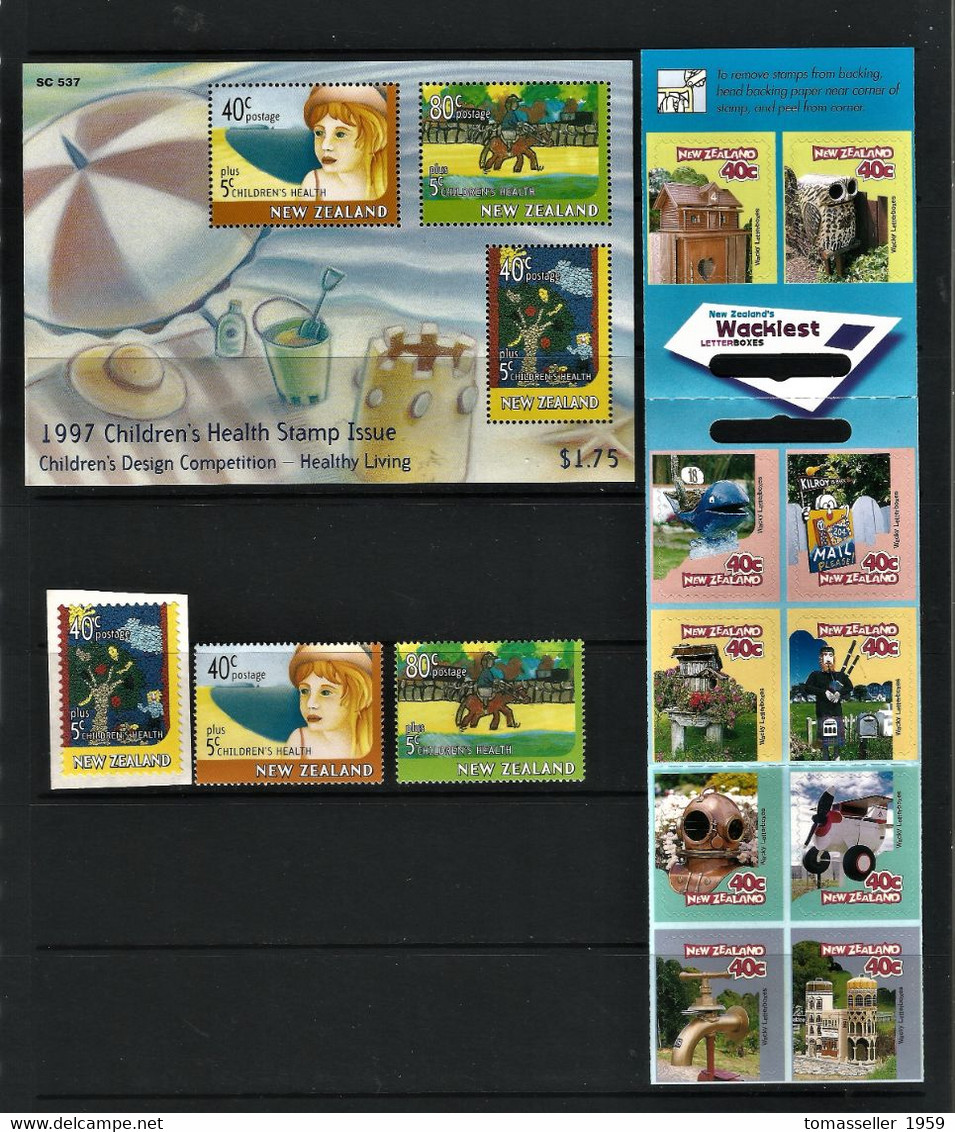 New  Zealand-1997 Year Set. 16 Issues.MNH - Années Complètes