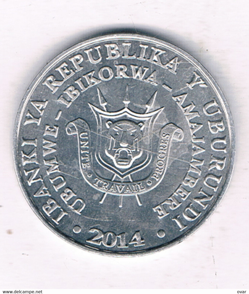 5 FRANCS 2014 BURUNDI /15178/ - Burundi