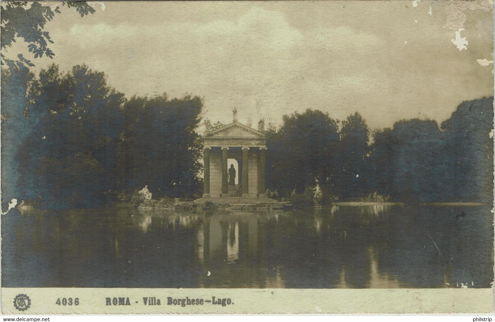 ROMA - Villa Borghese - Lago - Rif. 1321 PI - Parks & Gardens