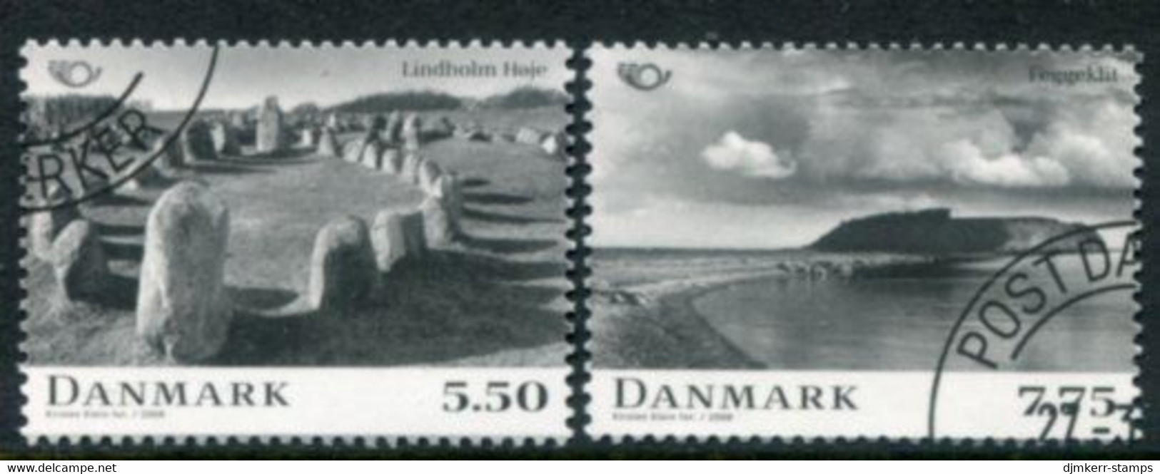 DENMARK 2008 Nordic Mythology Used.  Michel  1495-96 - Used Stamps