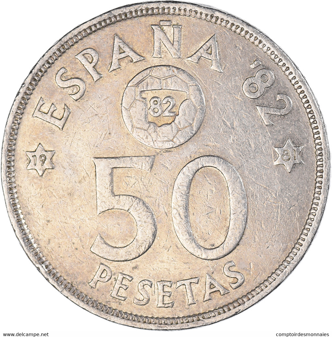 Monnaie, Espagne, 50 Pesetas, 1980 - 50 Peseta