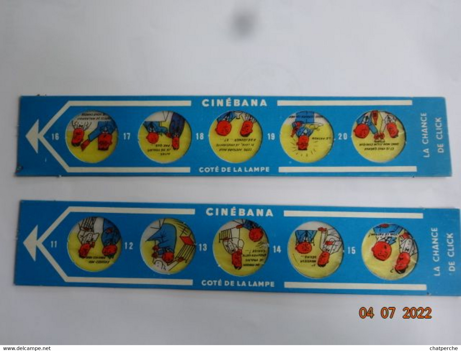 BANANIA  CINEBANA PROJECTEUR  + 30 BANDES IMAGES PUBLICITE CACAO CHOCOLAT