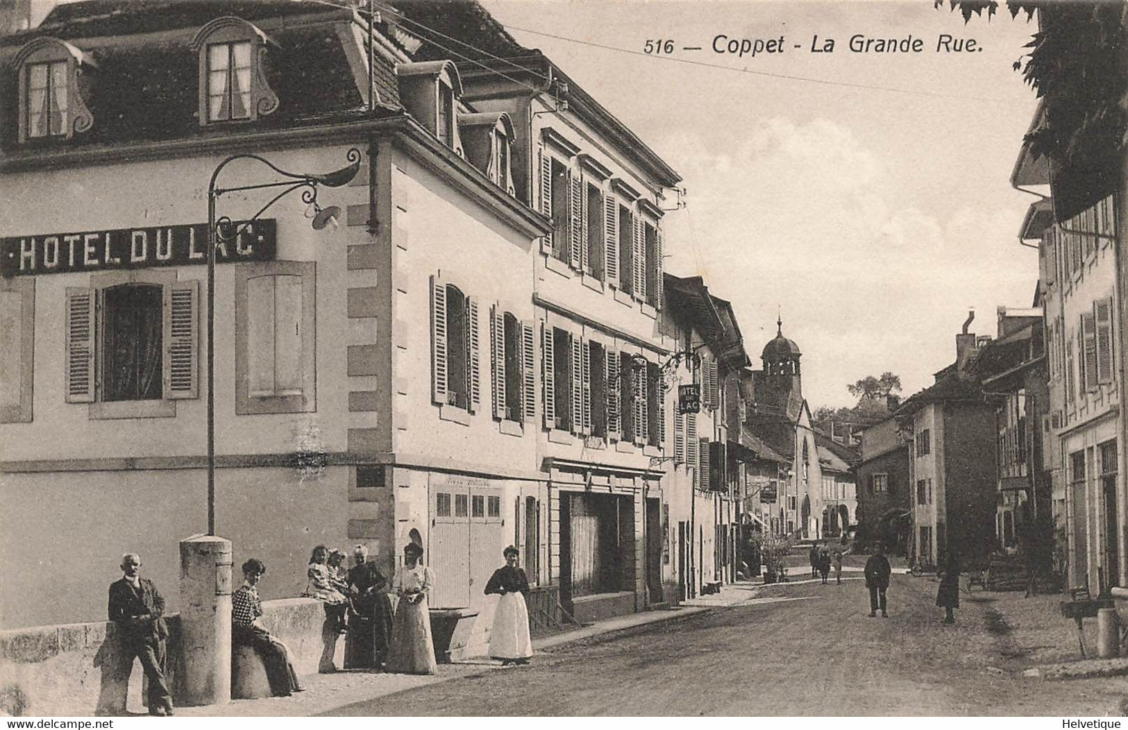 Coppet La Grande Rue Hôtel Du Lac - Coppet