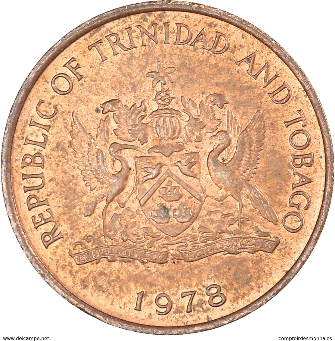 Monnaie, Trinité-et-Tobago, Cent, 1978 - Trinité & Tobago