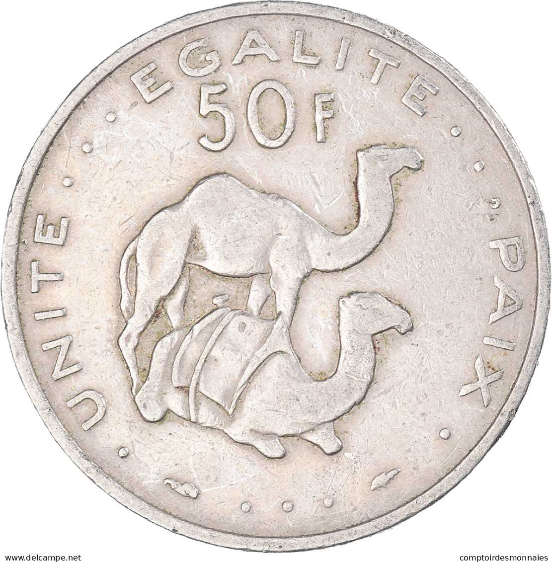 Monnaie, Djibouti, 50 Francs, 1983 - Djibouti