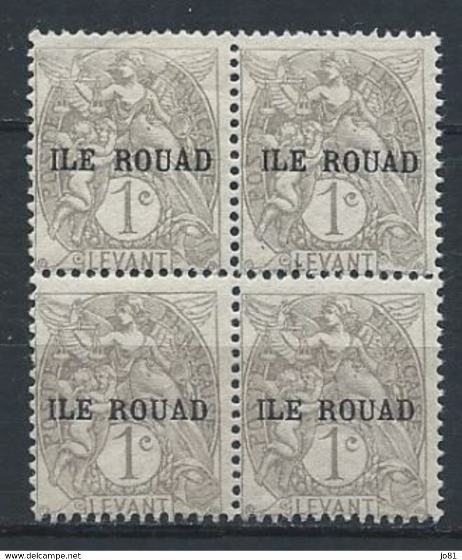 Rouad YT 4 En Bloc De 4 Neuf Sans Charnière - XX - MNH - Unused Stamps
