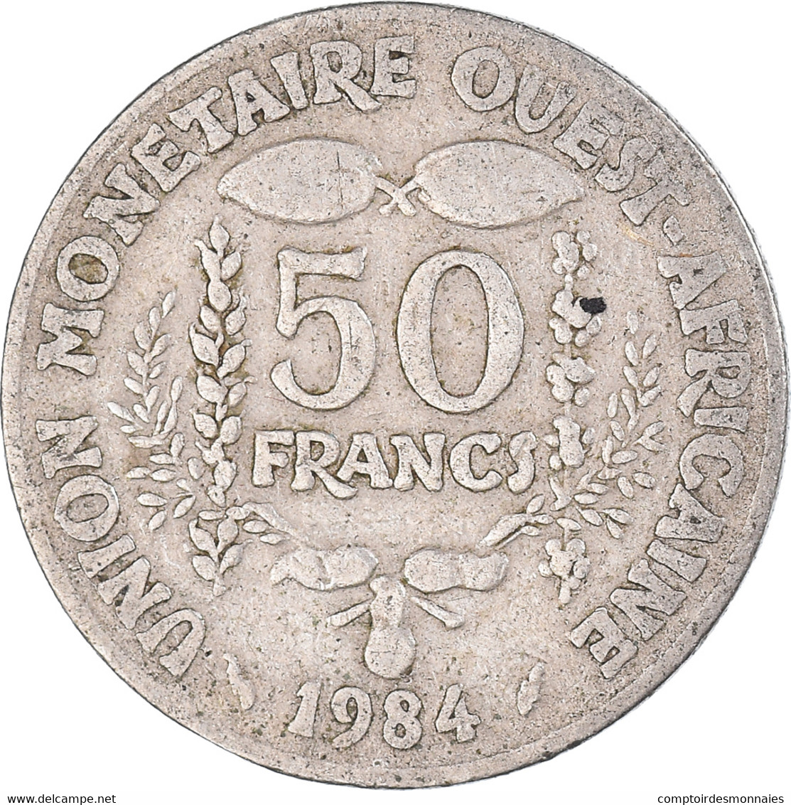 Monnaie, Communauté économique Des États De L'Afrique De L'Ouest, 50 Francs - Ivory Coast