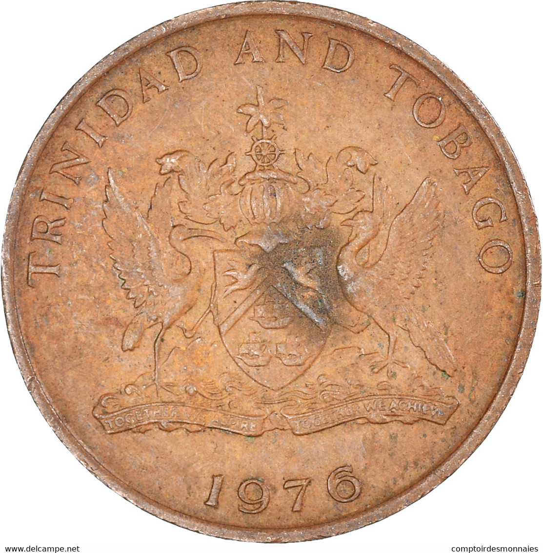 Monnaie, Trinité-et-Tobago, 5 Cents, 1976 - Trinidad & Tobago