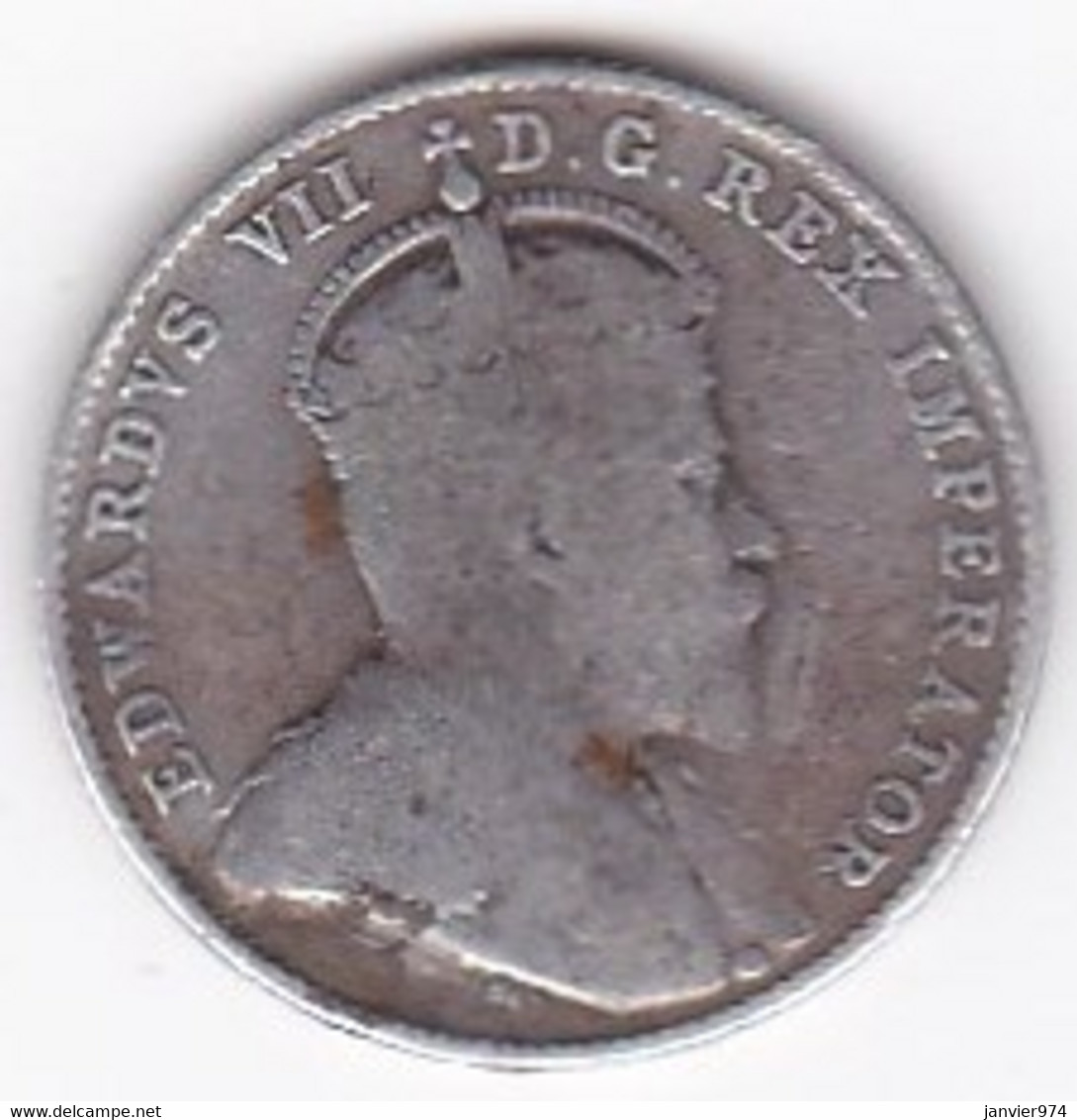 Canada 10 Cents 1903 , Edward VII , En Argent , KM# 10 - Canada