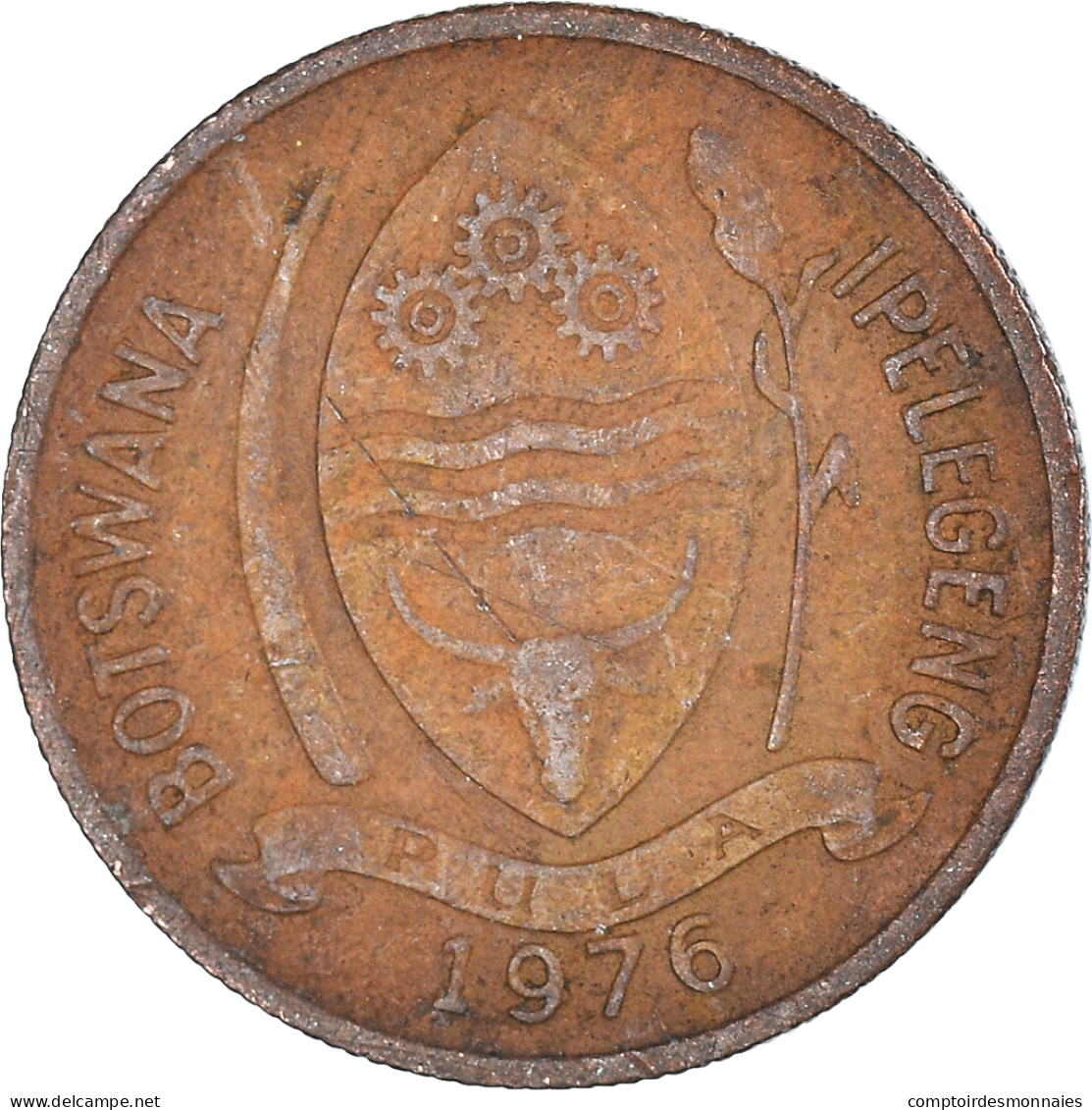 Monnaie, Botswana, 5 Thebe, 1976 - Botswana