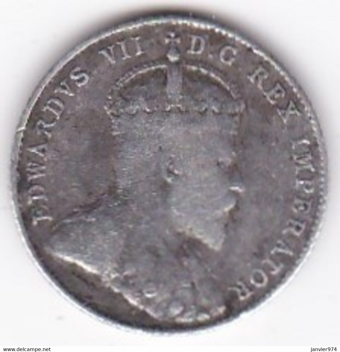 Canada 10 Cents 1904 , Edward VII , En Argent , KM# 10 - Canada