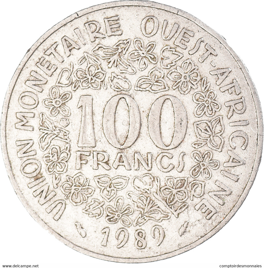 Monnaie, Communauté économique Des États De L'Afrique De L'Ouest, 100 Francs - Elfenbeinküste