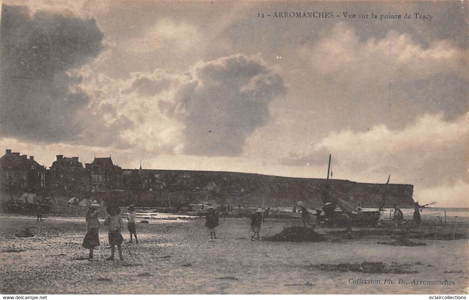 Arromanches           14      La Marée Basse        (voir Scan) - Arromanches